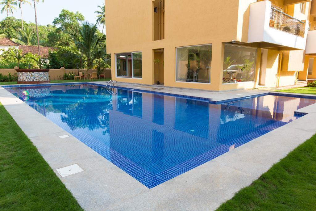 Veera Strand Park Serviced Apartments Calangute Dış mekan fotoğraf
