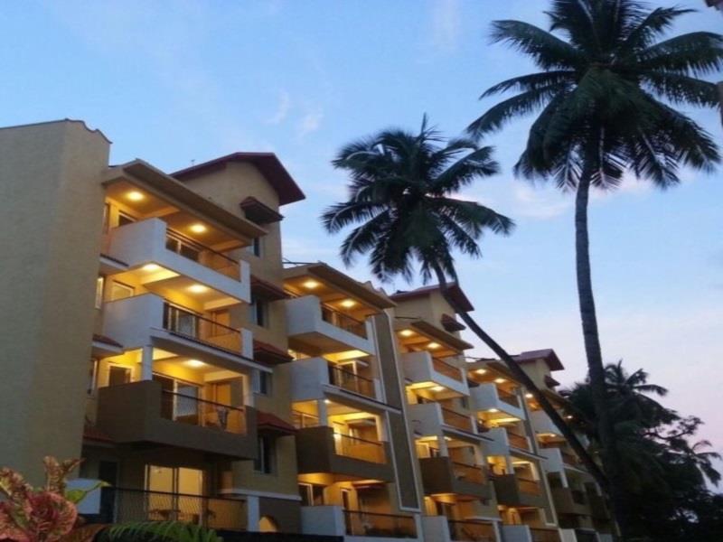 Veera Strand Park Serviced Apartments Calangute Dış mekan fotoğraf