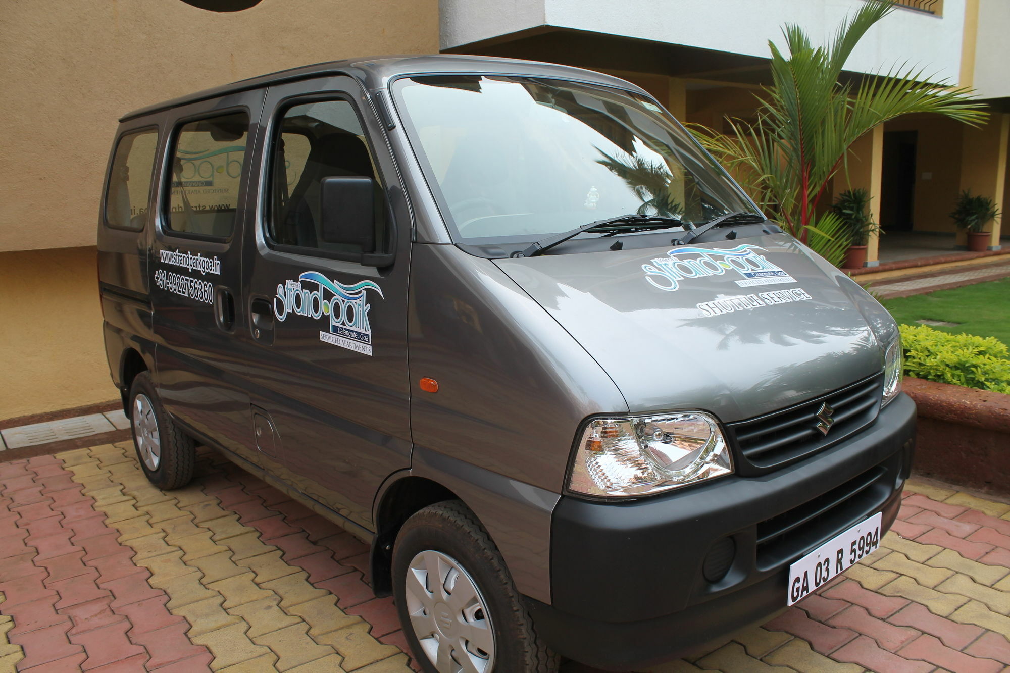 Veera Strand Park Serviced Apartments Calangute Dış mekan fotoğraf