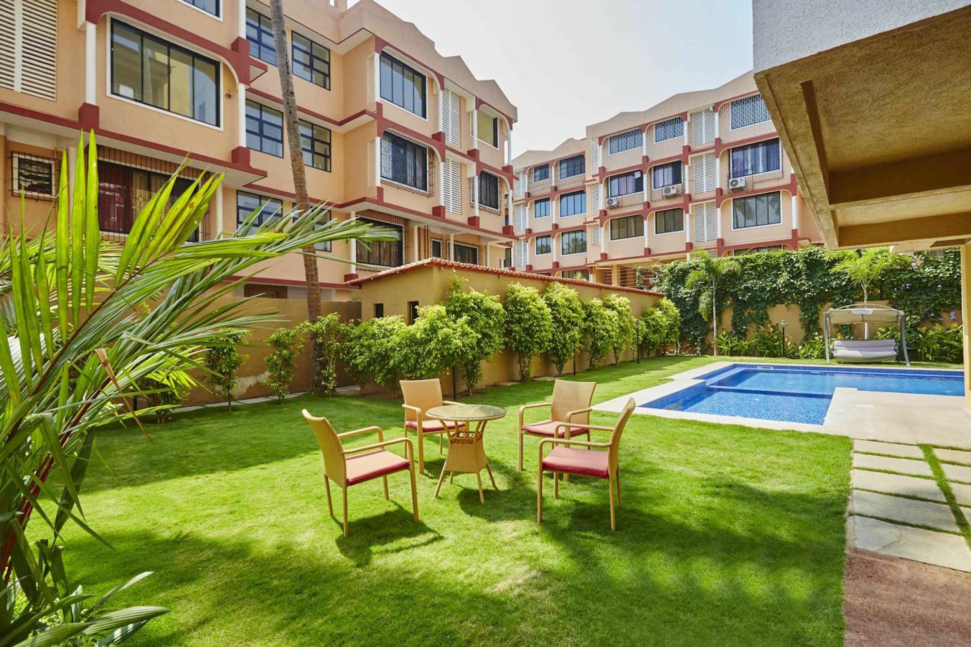 Veera Strand Park Serviced Apartments Calangute Dış mekan fotoğraf